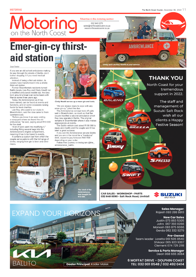 North Coast Courier 28 December 2022 page 11