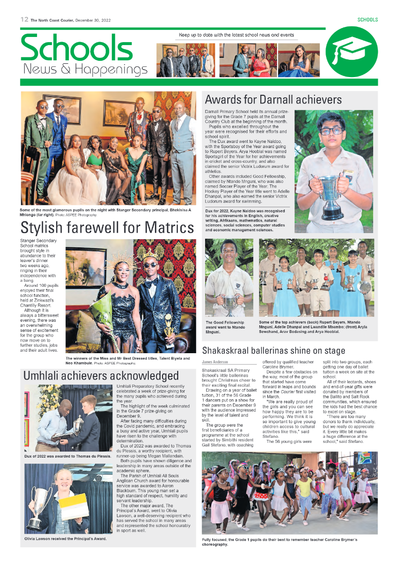 North Coast Courier 28 December 2022 page 12
