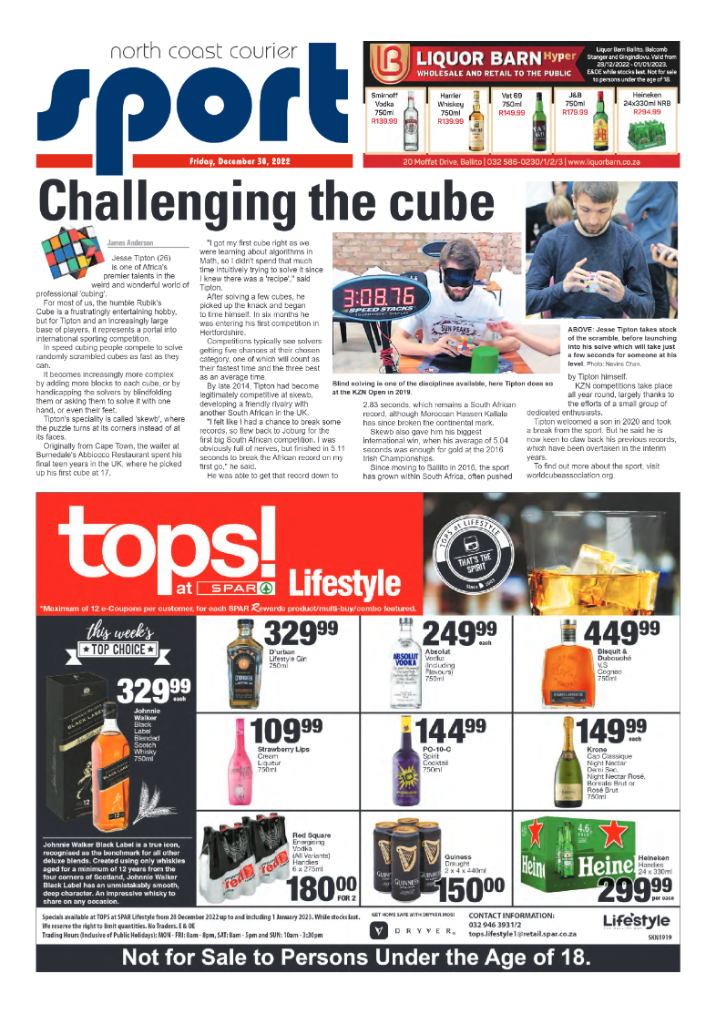 North Coast Courier 28 December 2022 page 16
