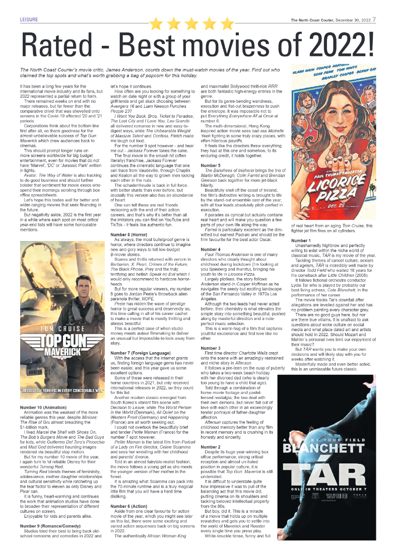 North Coast Courier 28 December 2022 page 7