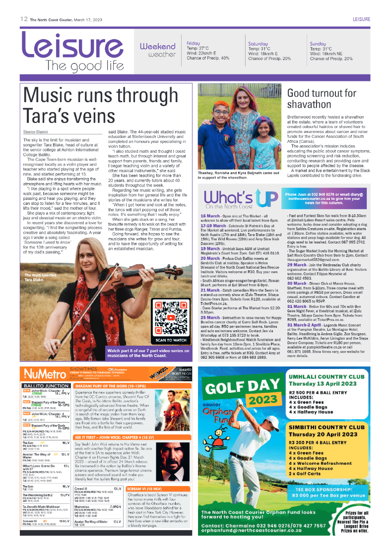 North Coast Courier 17/03/23 page 12