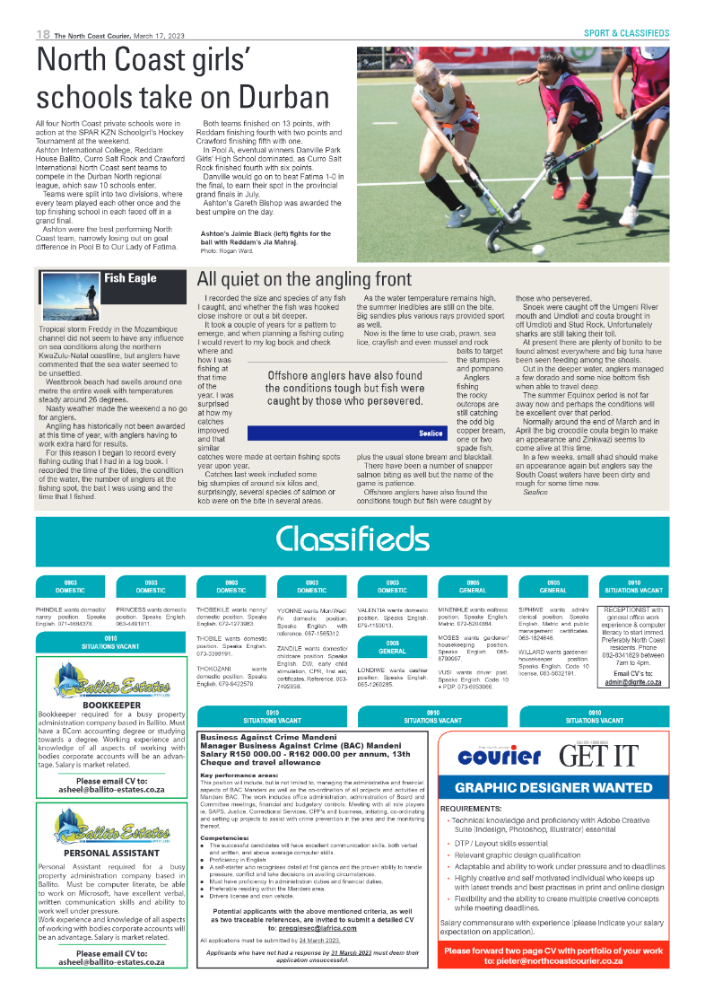North Coast Courier 17/03/23 page 18