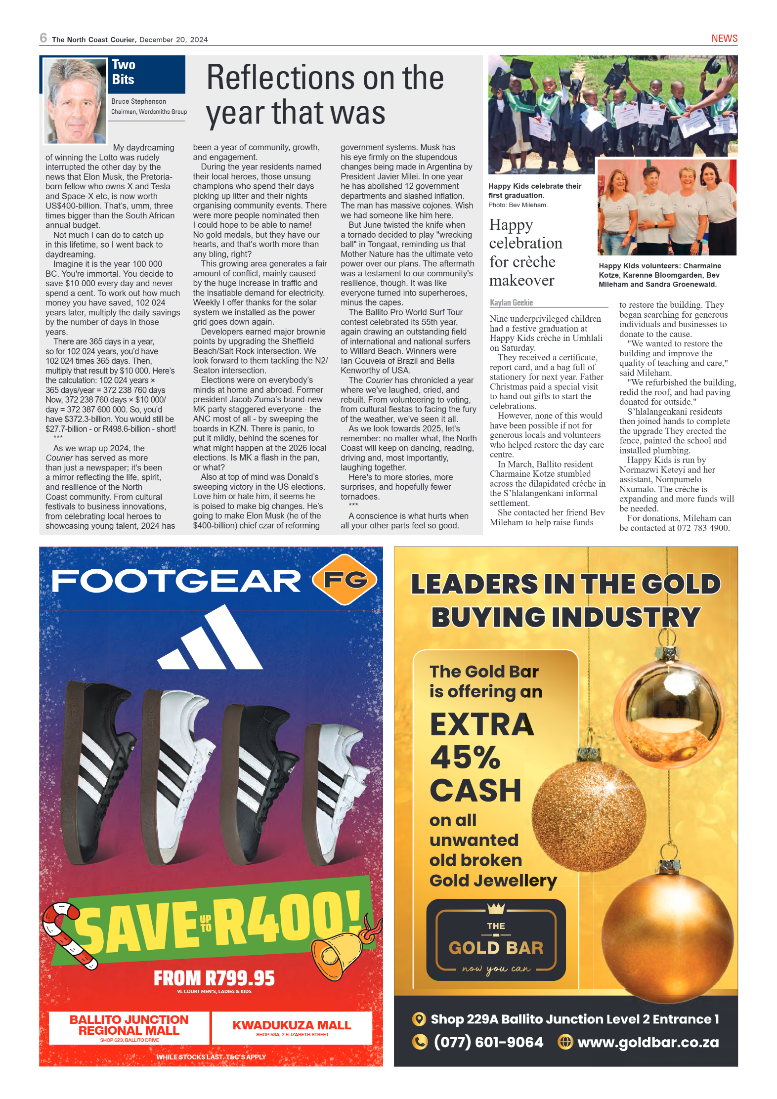 North Coast Courier 20 December page 6