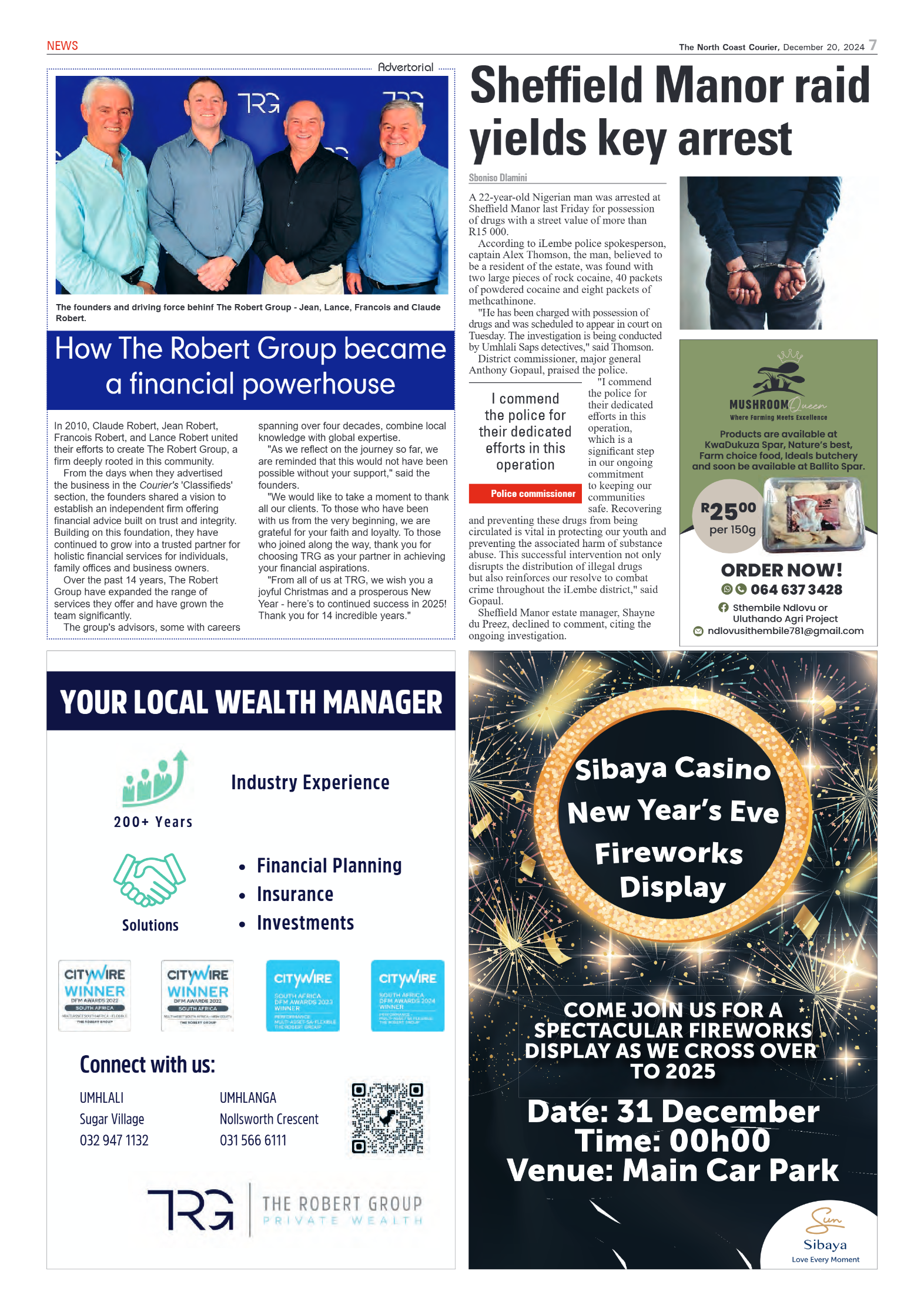 North Coast Courier 20 December page 7