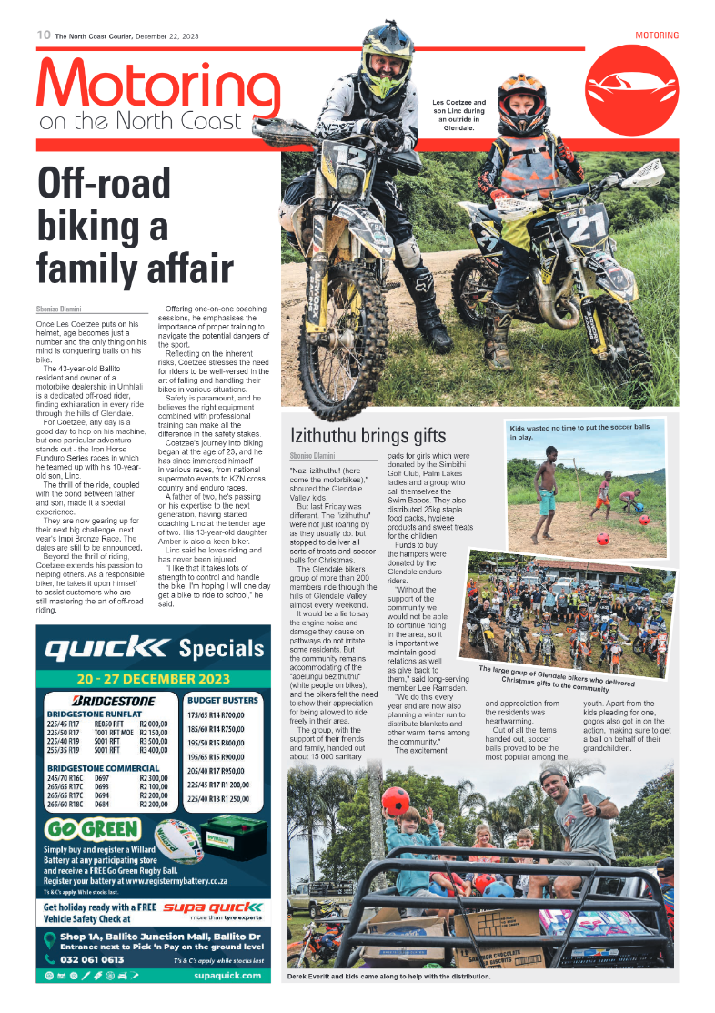 North Coast courier 22 December page 10