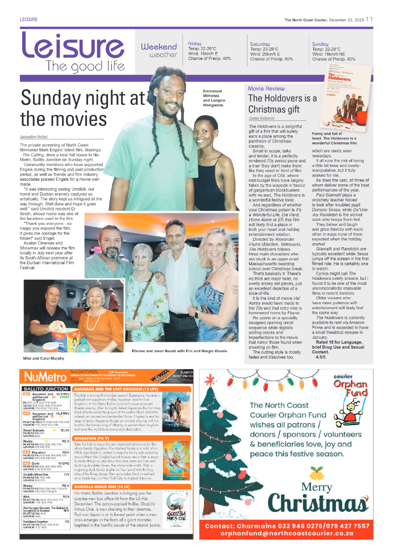 North Coast courier 22 December page 11