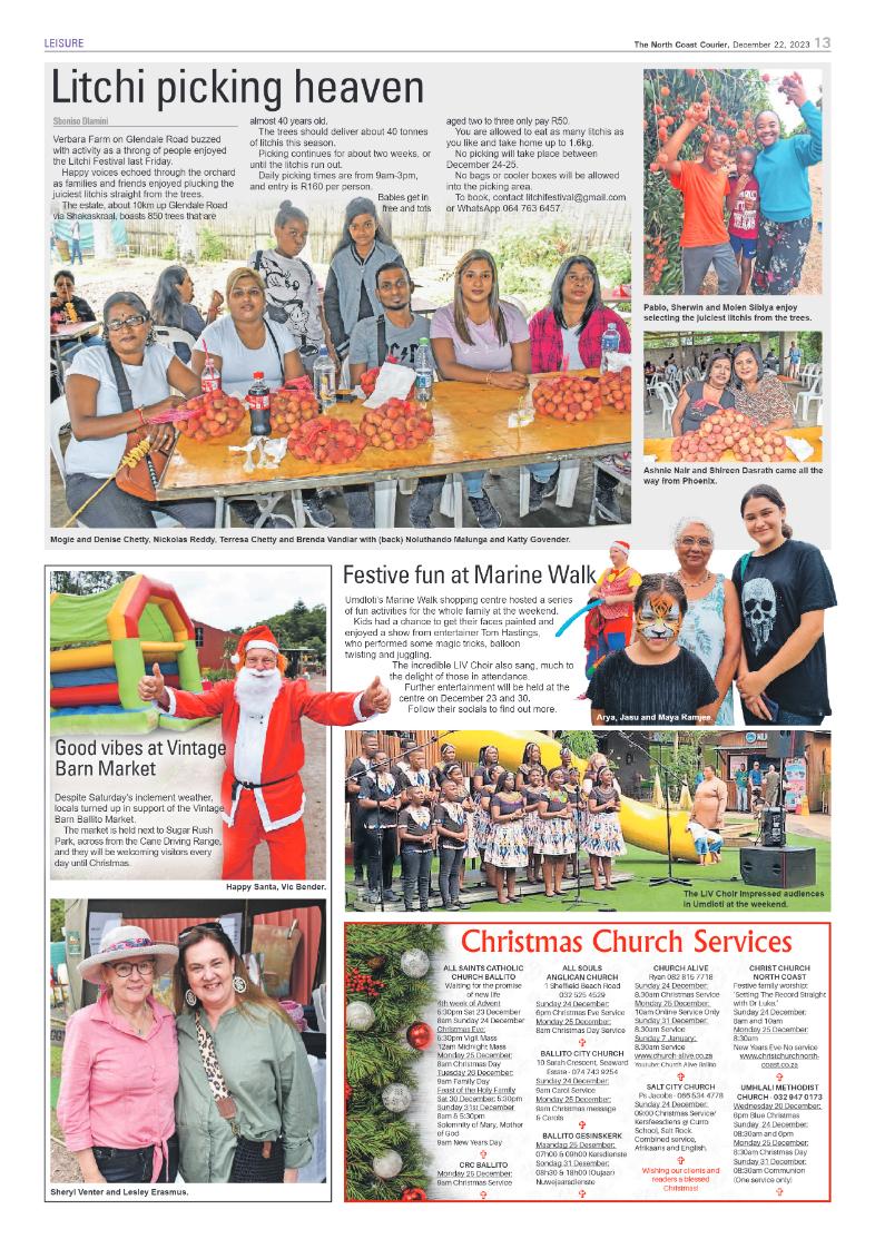 North Coast courier 22 December page 13