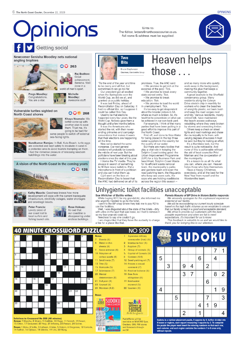 North Coast courier 22 December page 6