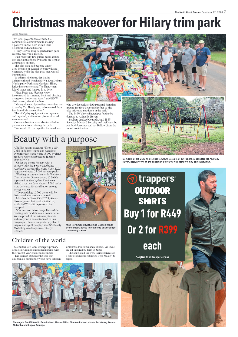 North Coast courier 22 December page 7