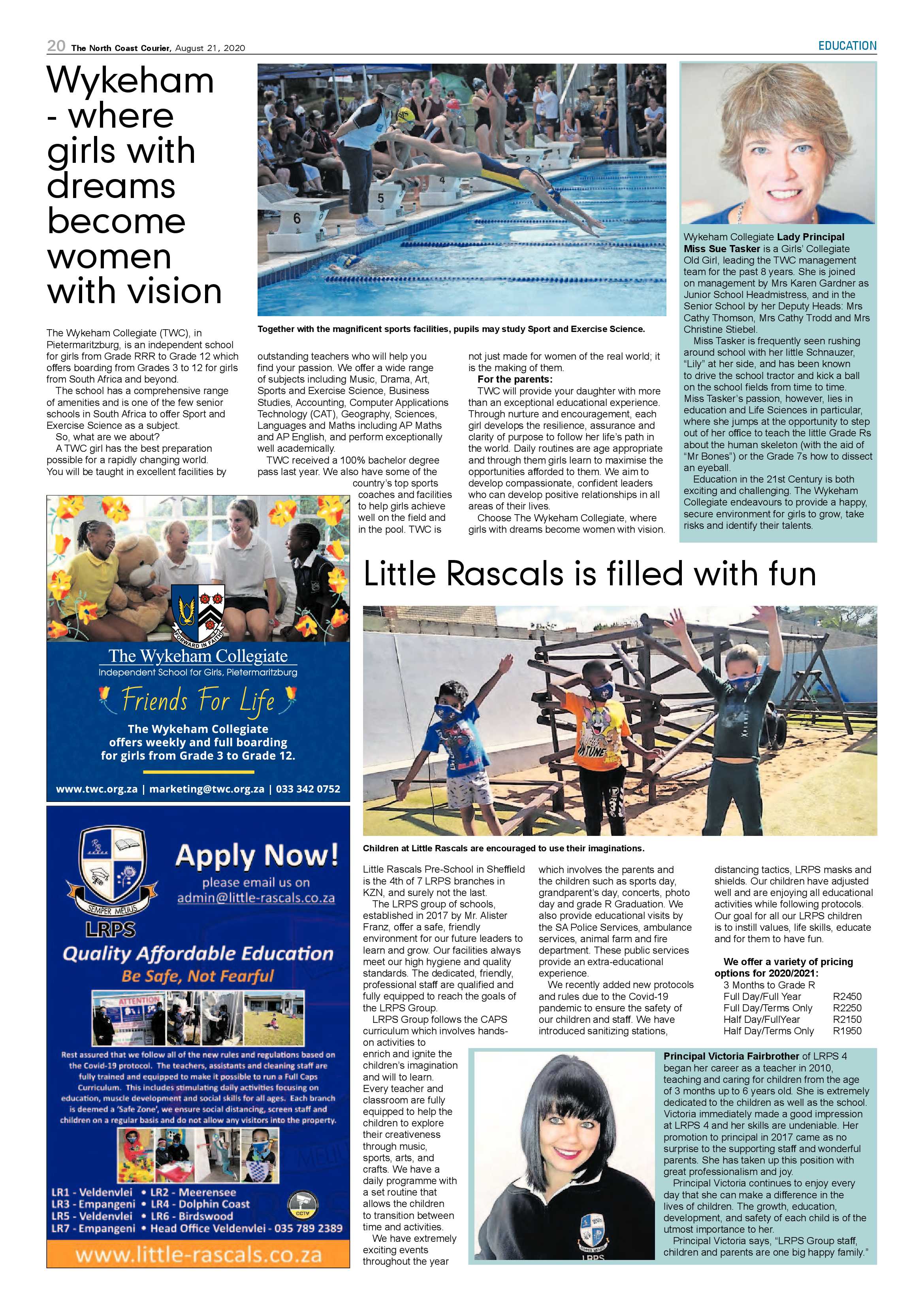 Education Feature Aug 2020 page 5