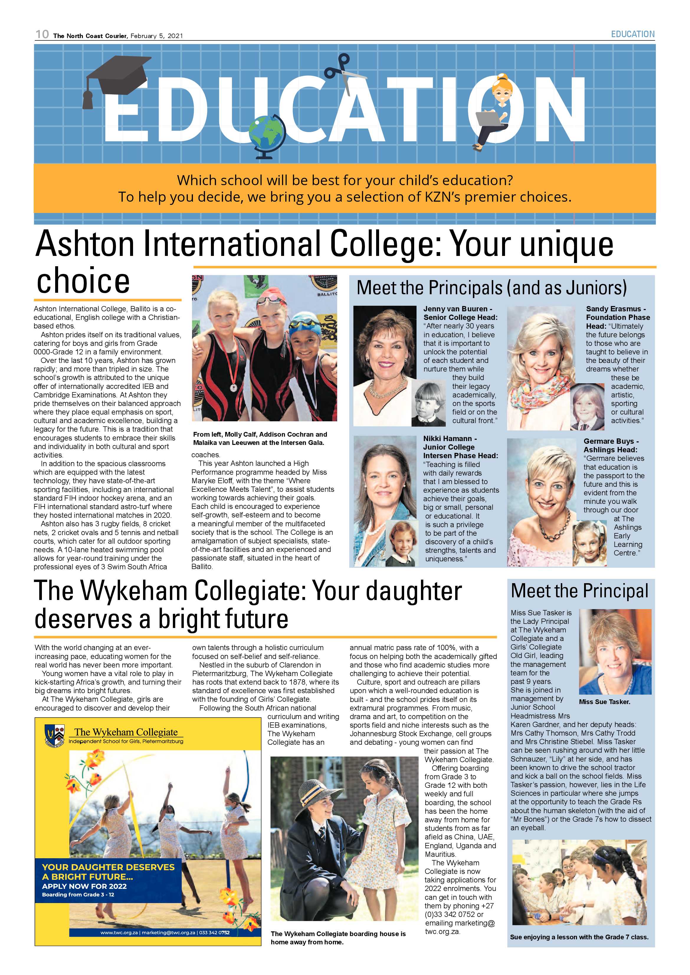 Education Feature February 2021 page 1