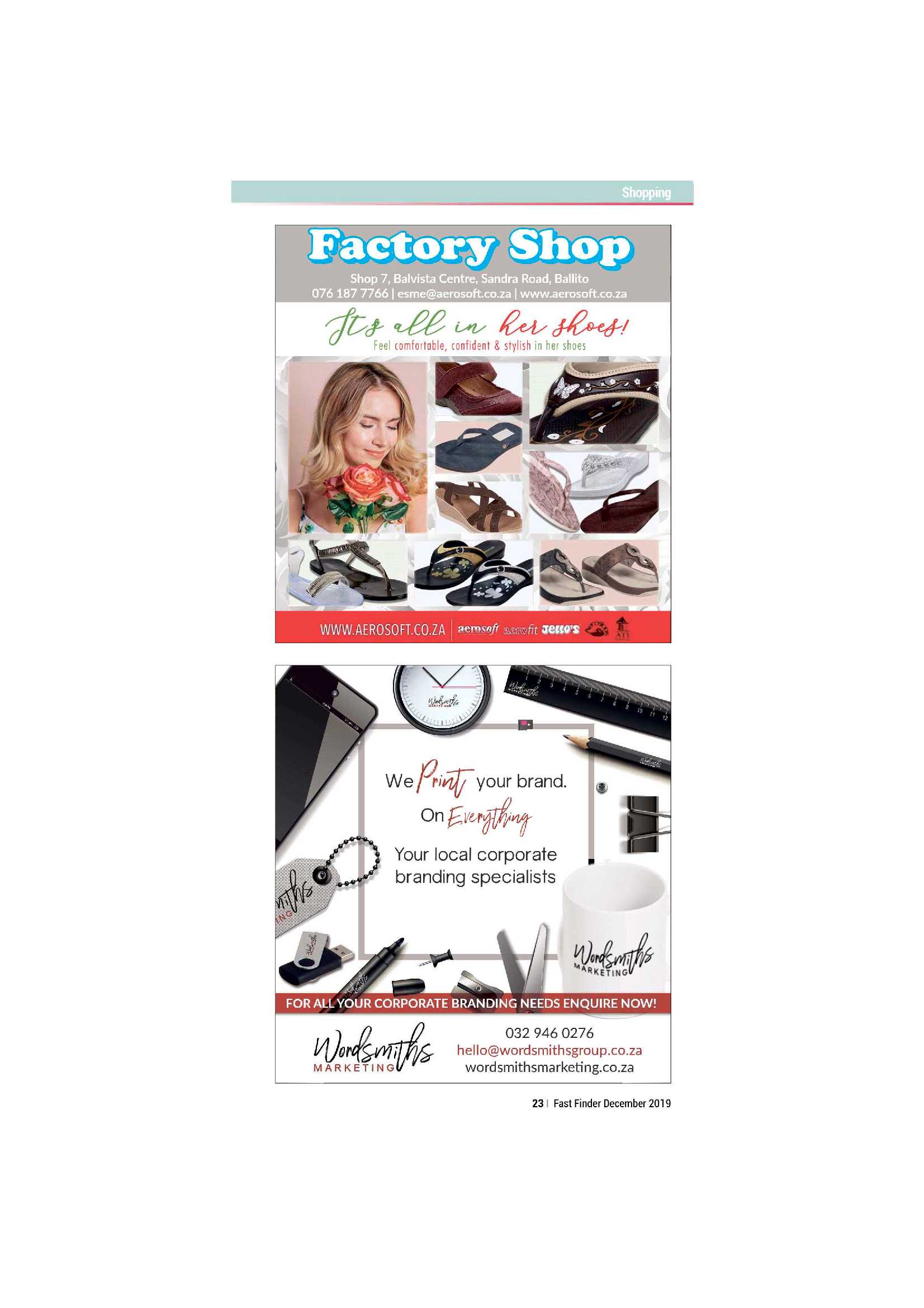 Fast Finder December Issue page 25