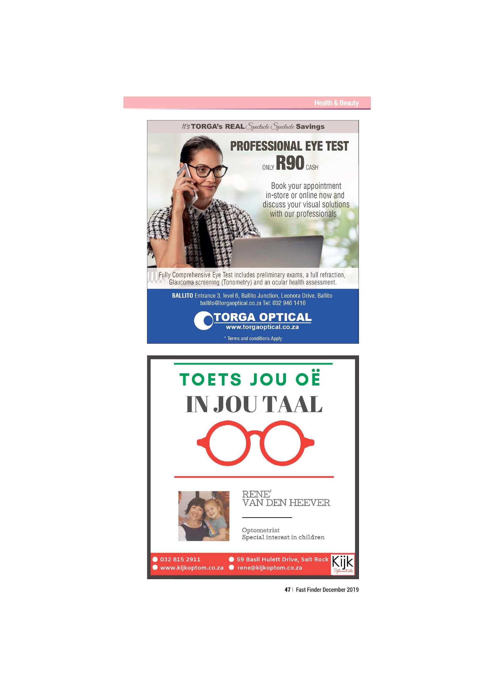 Fast Finder December Issue page 49