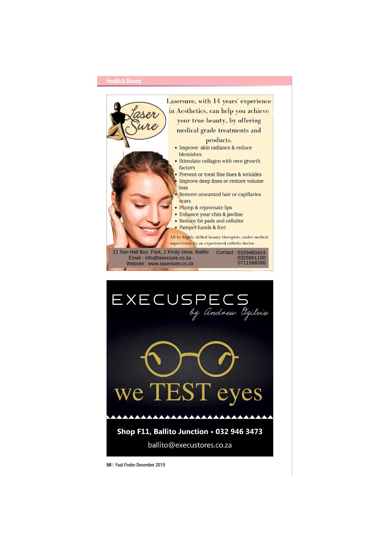 Fast Finder December Issue page 52