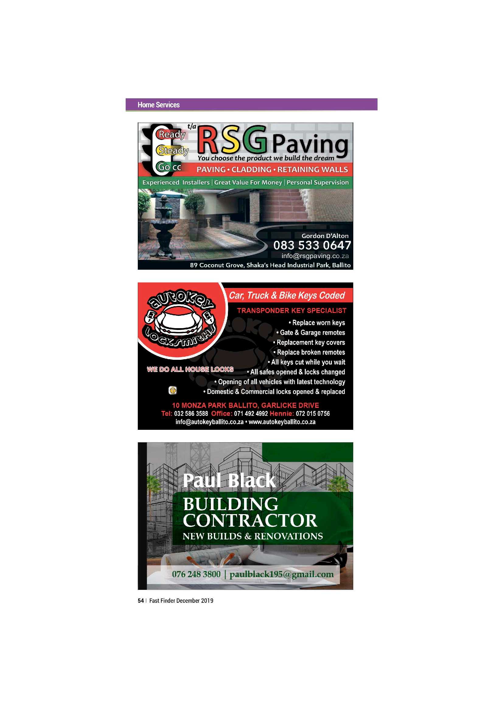 Fast Finder December Issue page 56