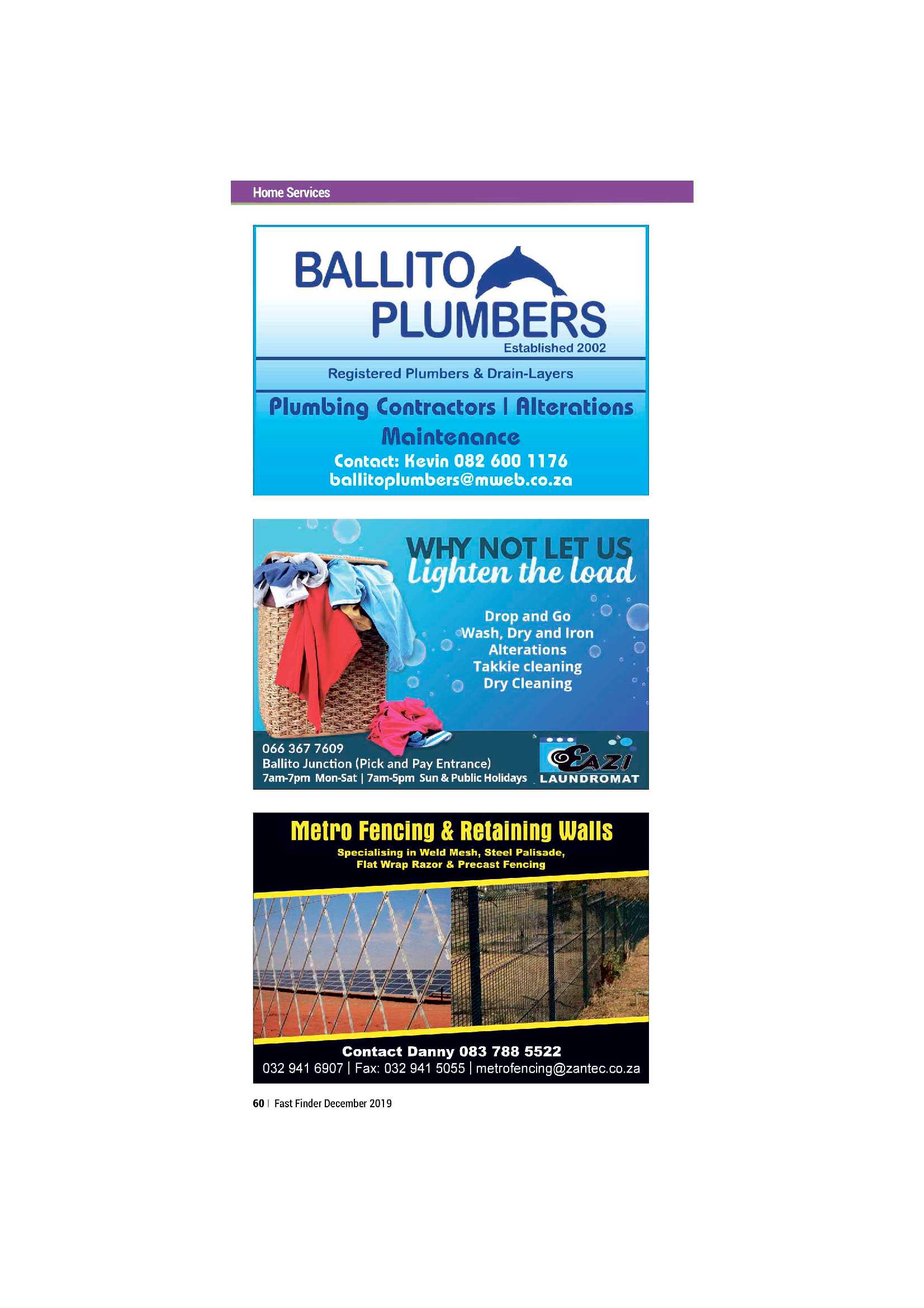 Fast Finder December Issue page 62