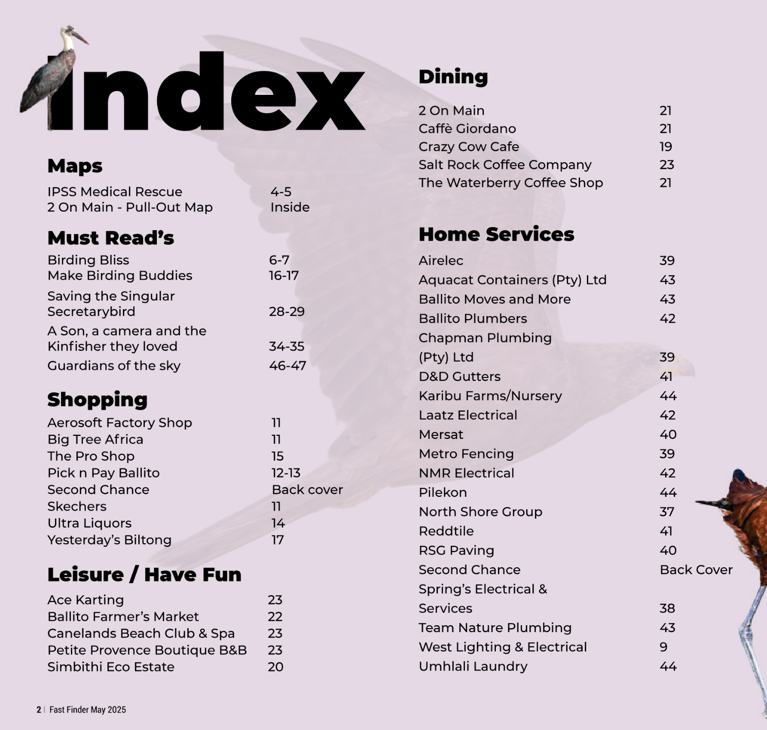 Fast Finder May 2025 page 4