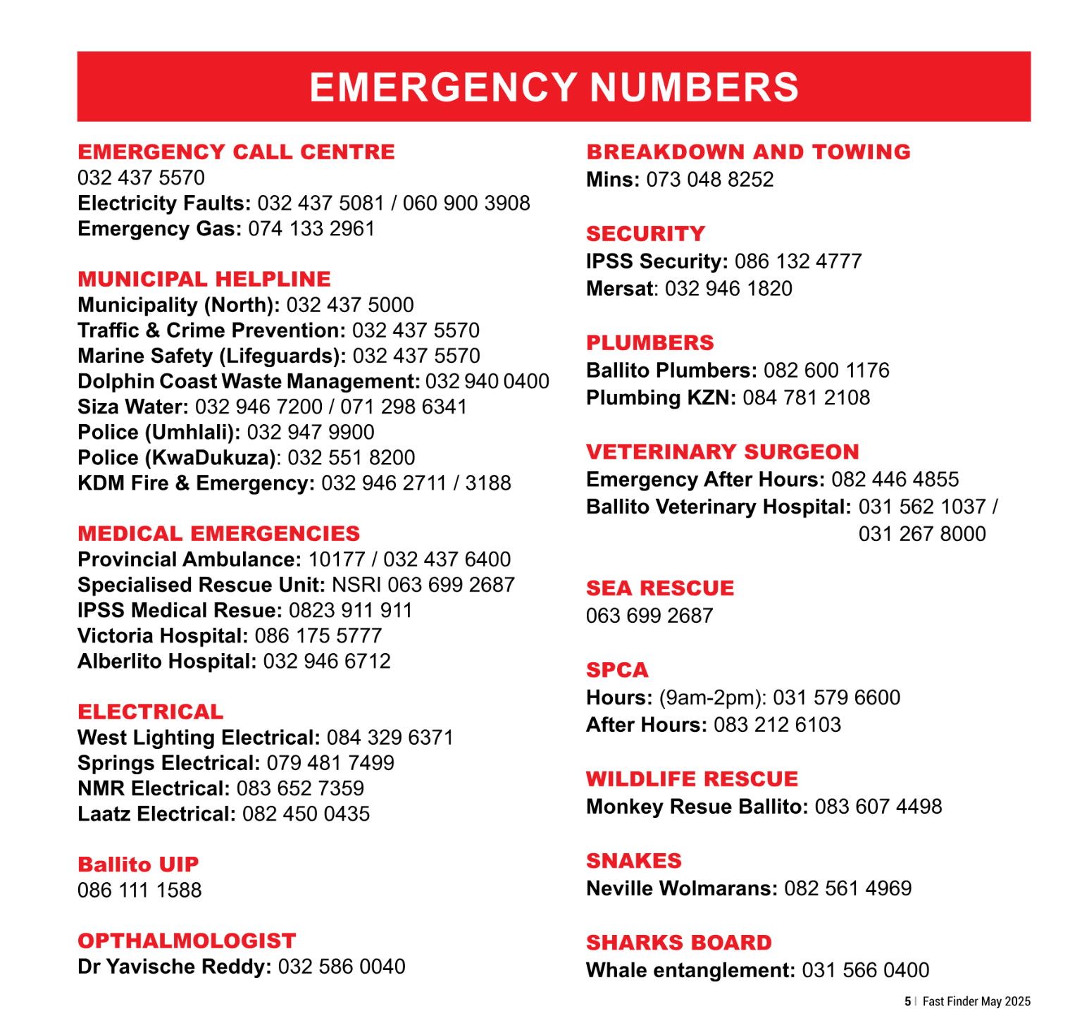 Fast Finder May 2025 page 7