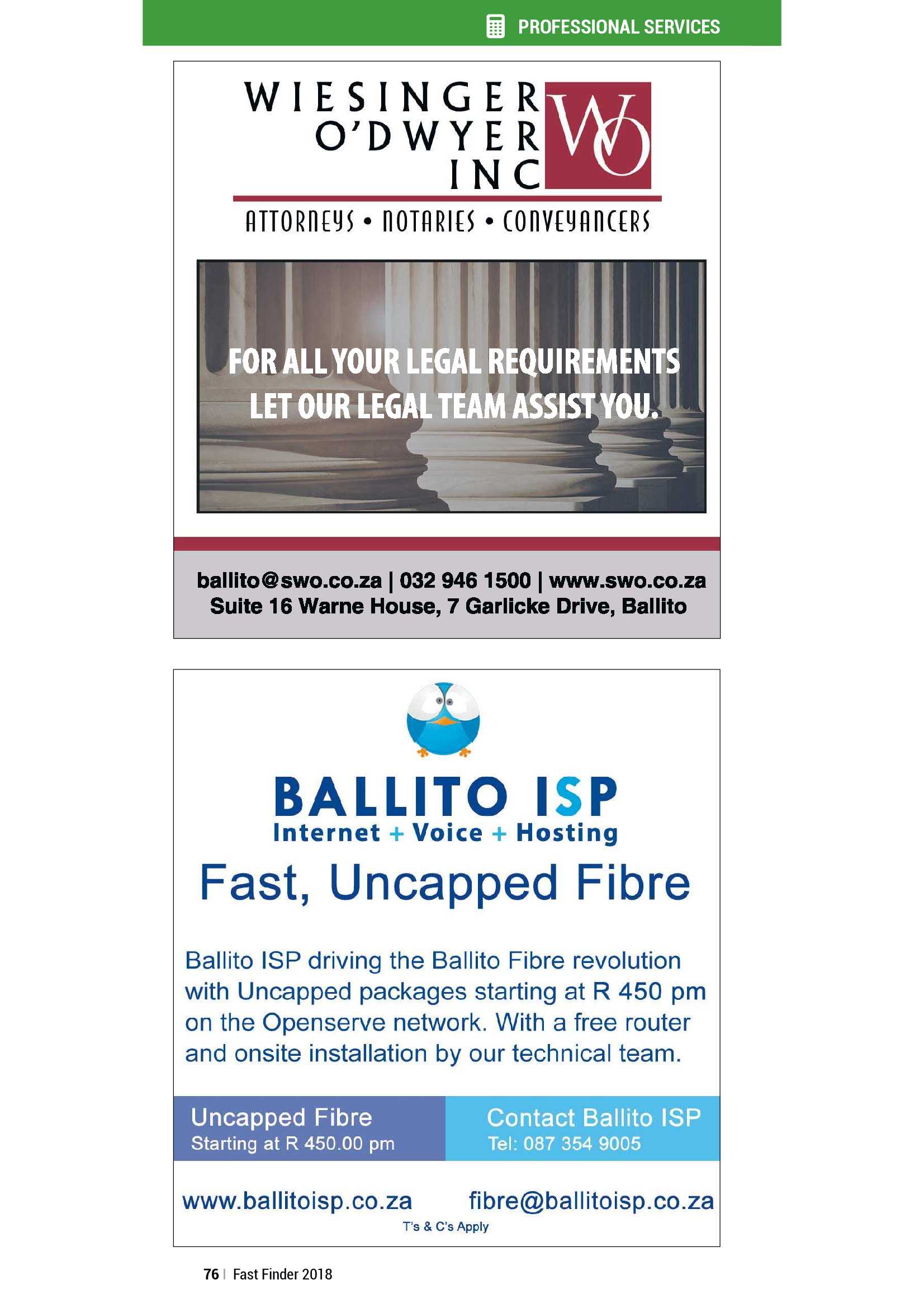 Fast Finder December – May 2019 page 78