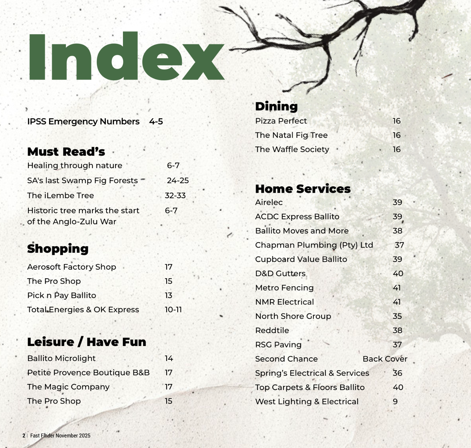 Fast Finder November 2025 page 4