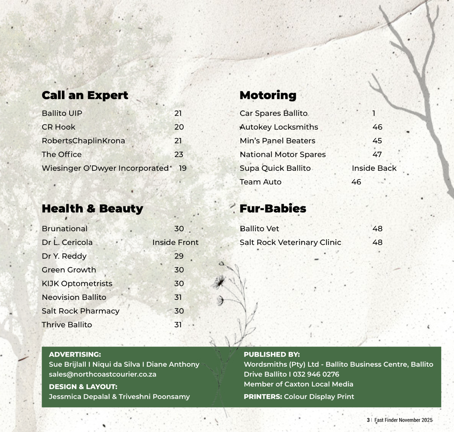 Fast Finder November 2025 page 5