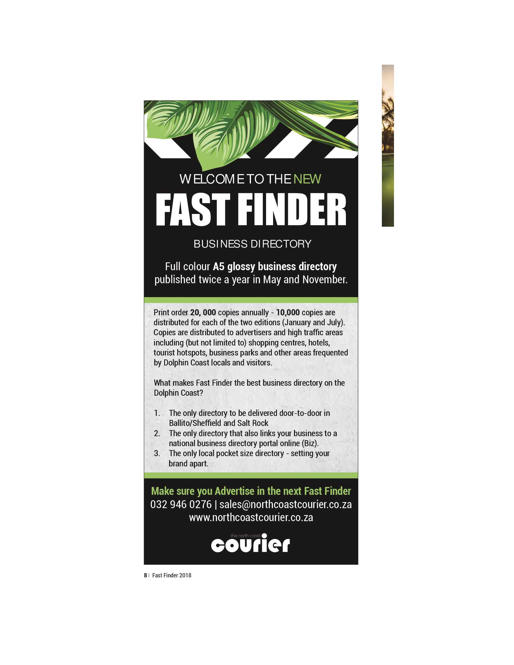 Fast finder June – November 2018 page 10