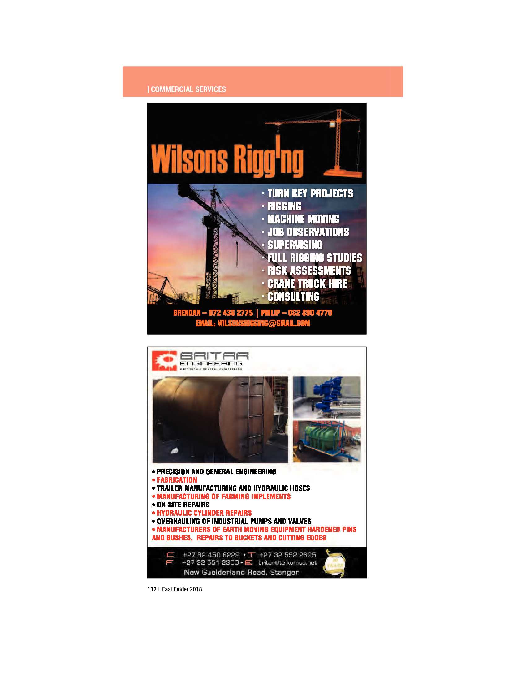 Fast finder June – November 2018 page 114