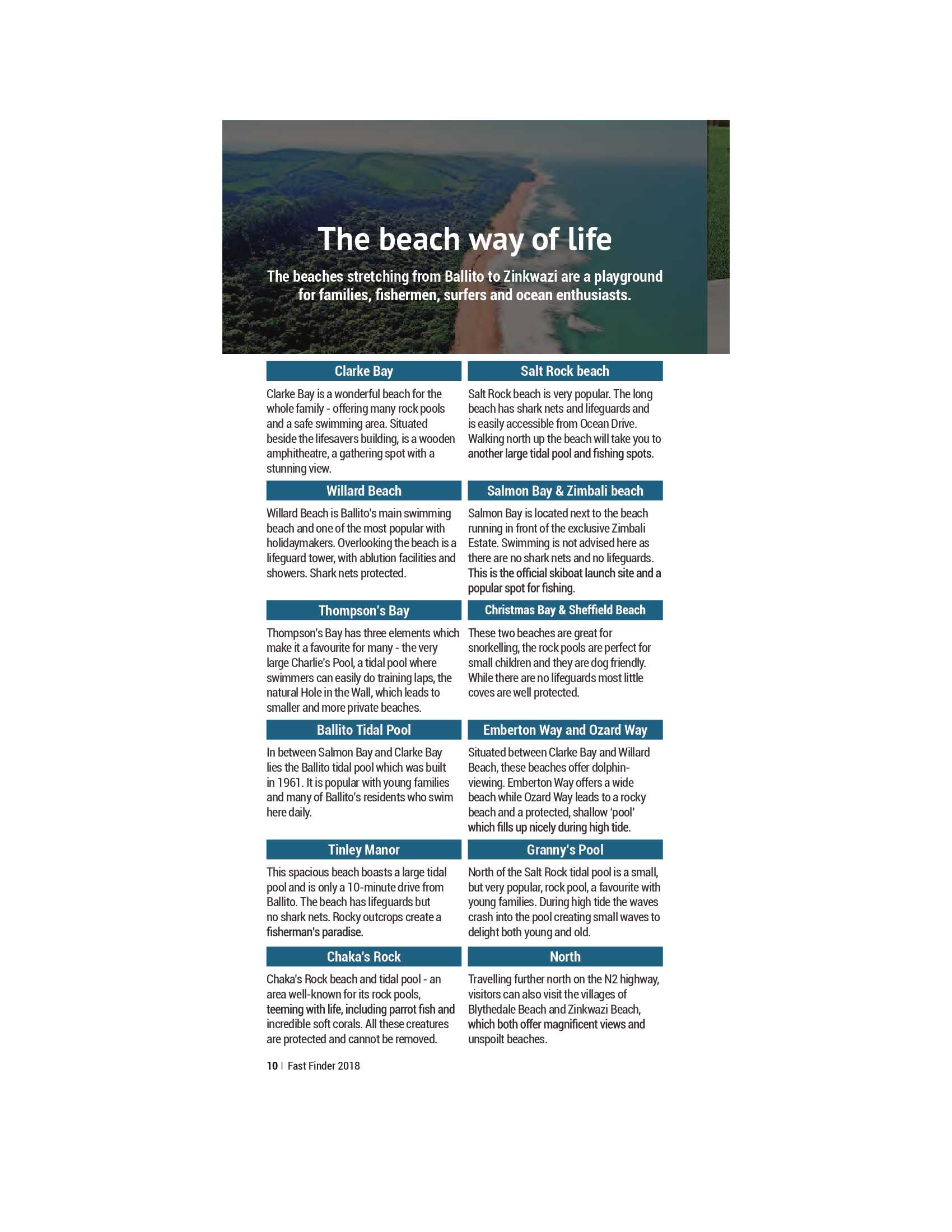 Fast finder June – November 2018 page 12