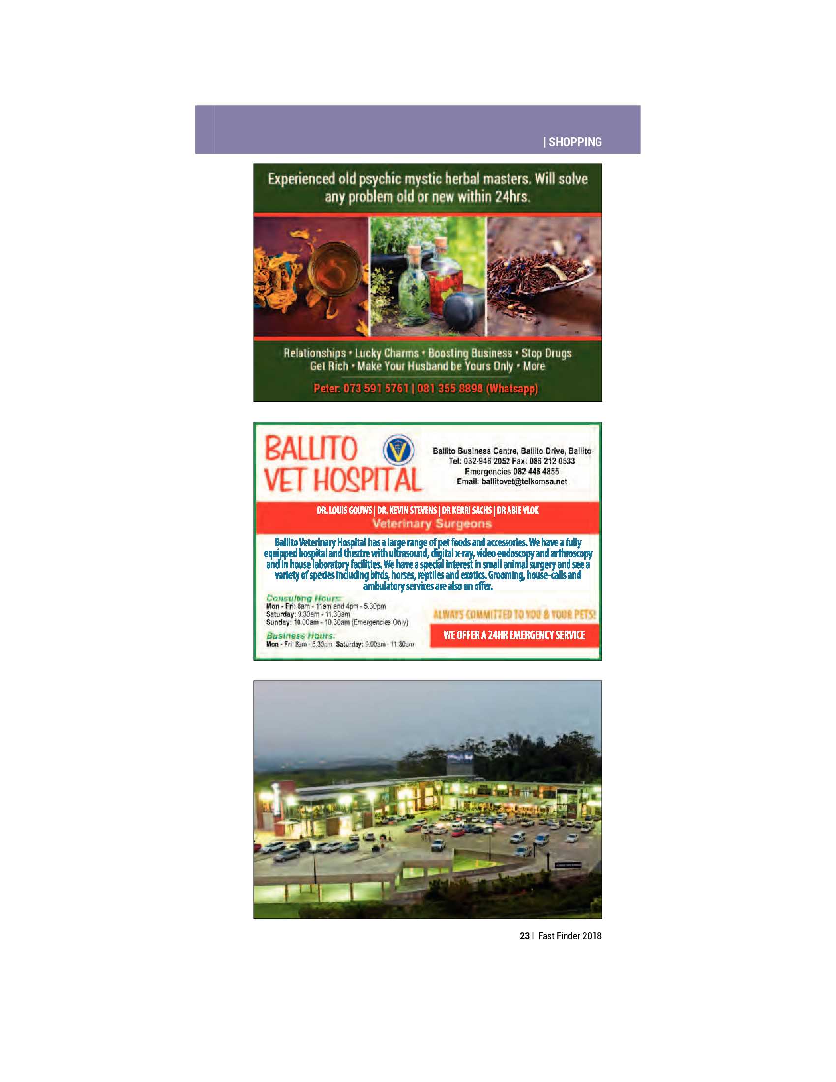 Fast finder June – November 2018 page 25