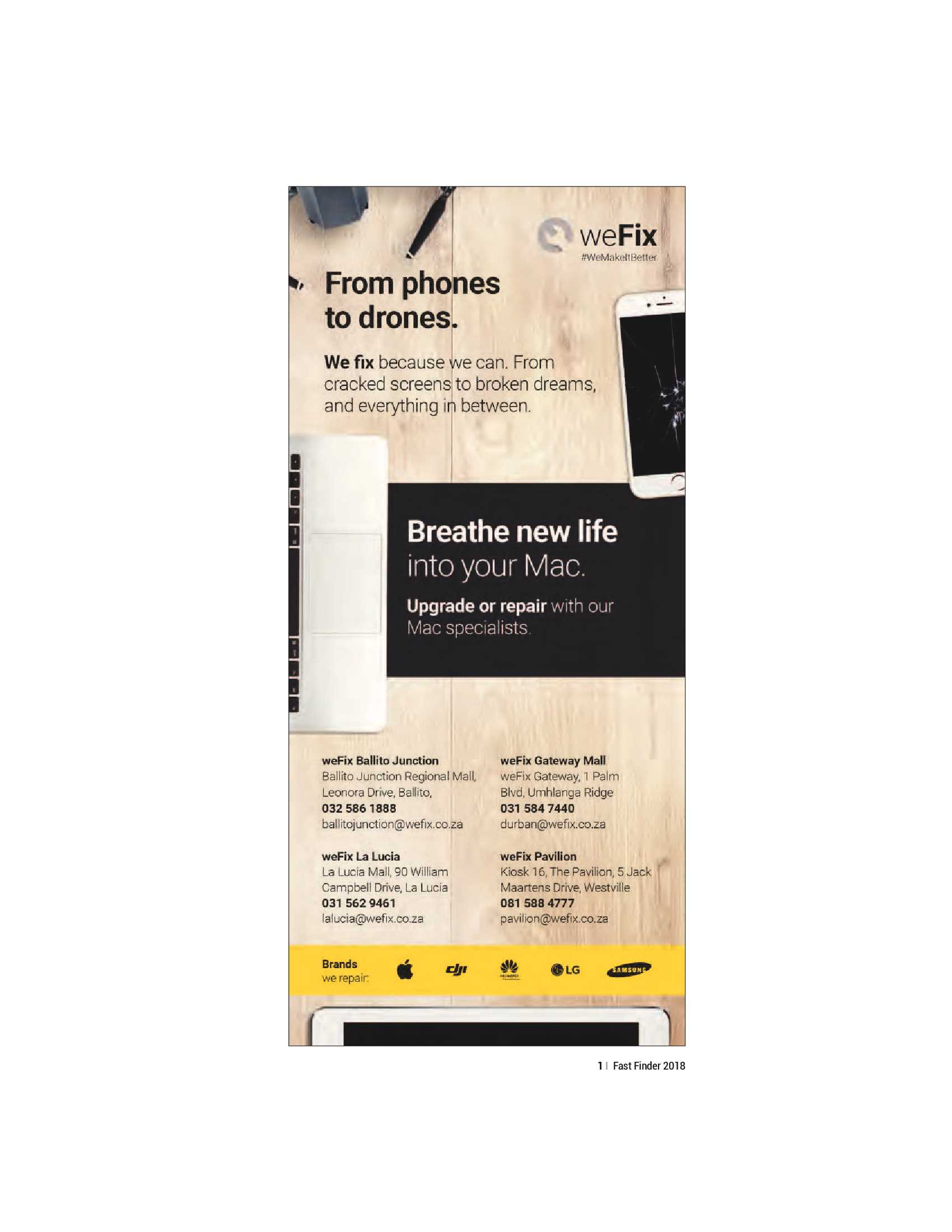 Fast finder June – November 2018 page 3