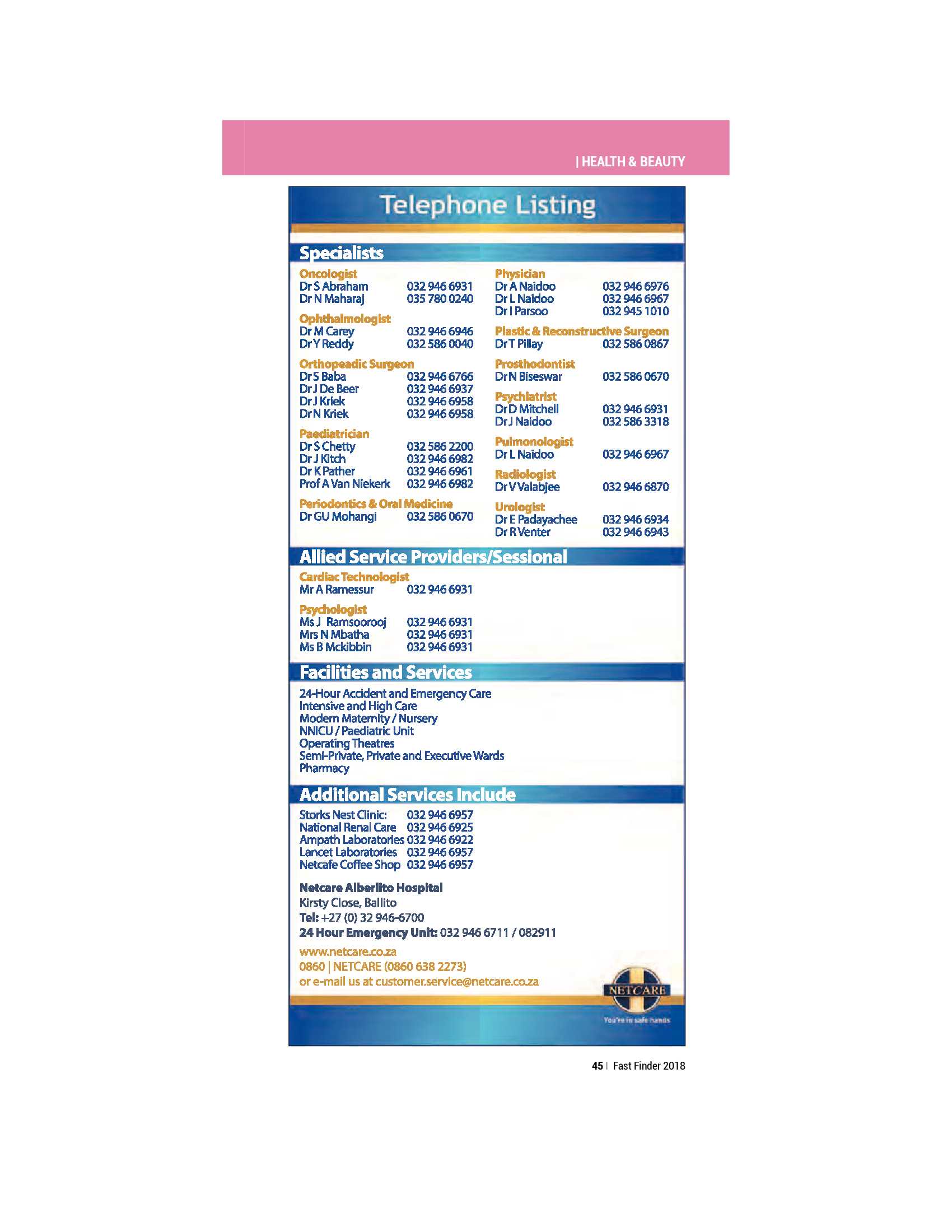 Fast finder June – November 2018 page 47