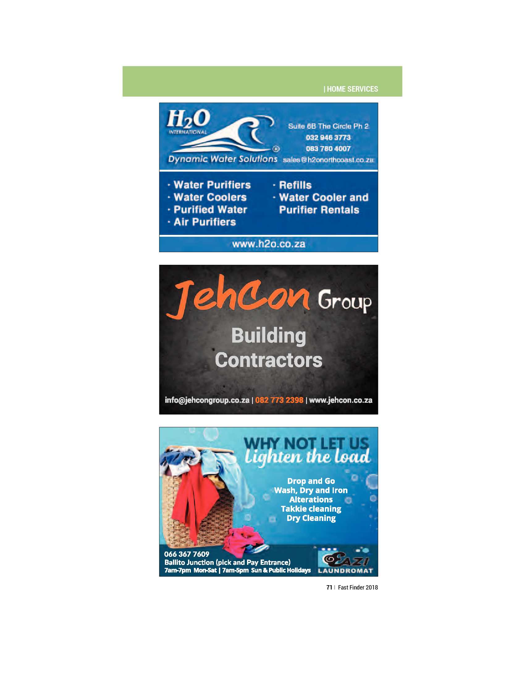 Fast finder June – November 2018 page 73