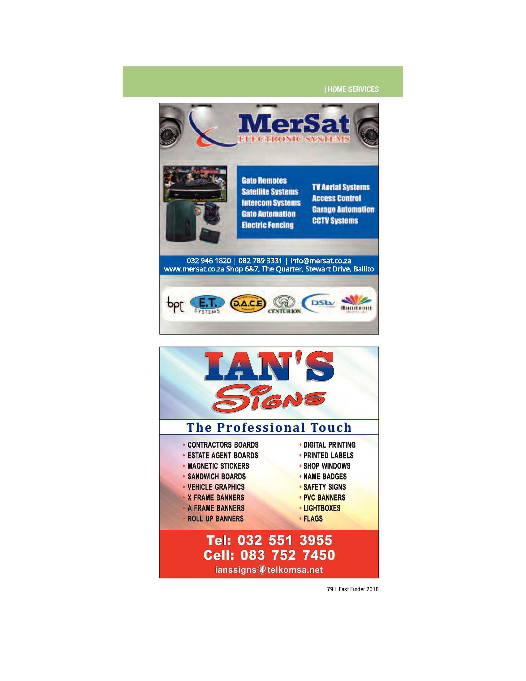 Fast finder June – November 2018 page 81