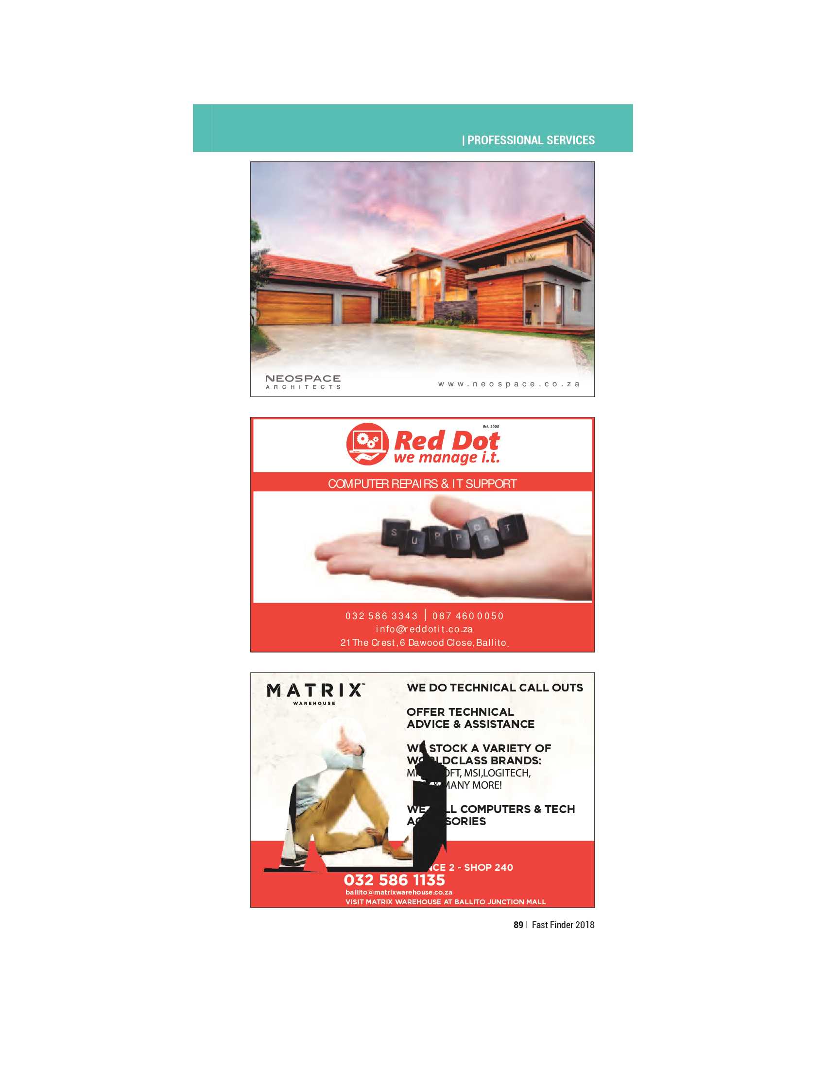 Fast finder June – November 2018 page 91
