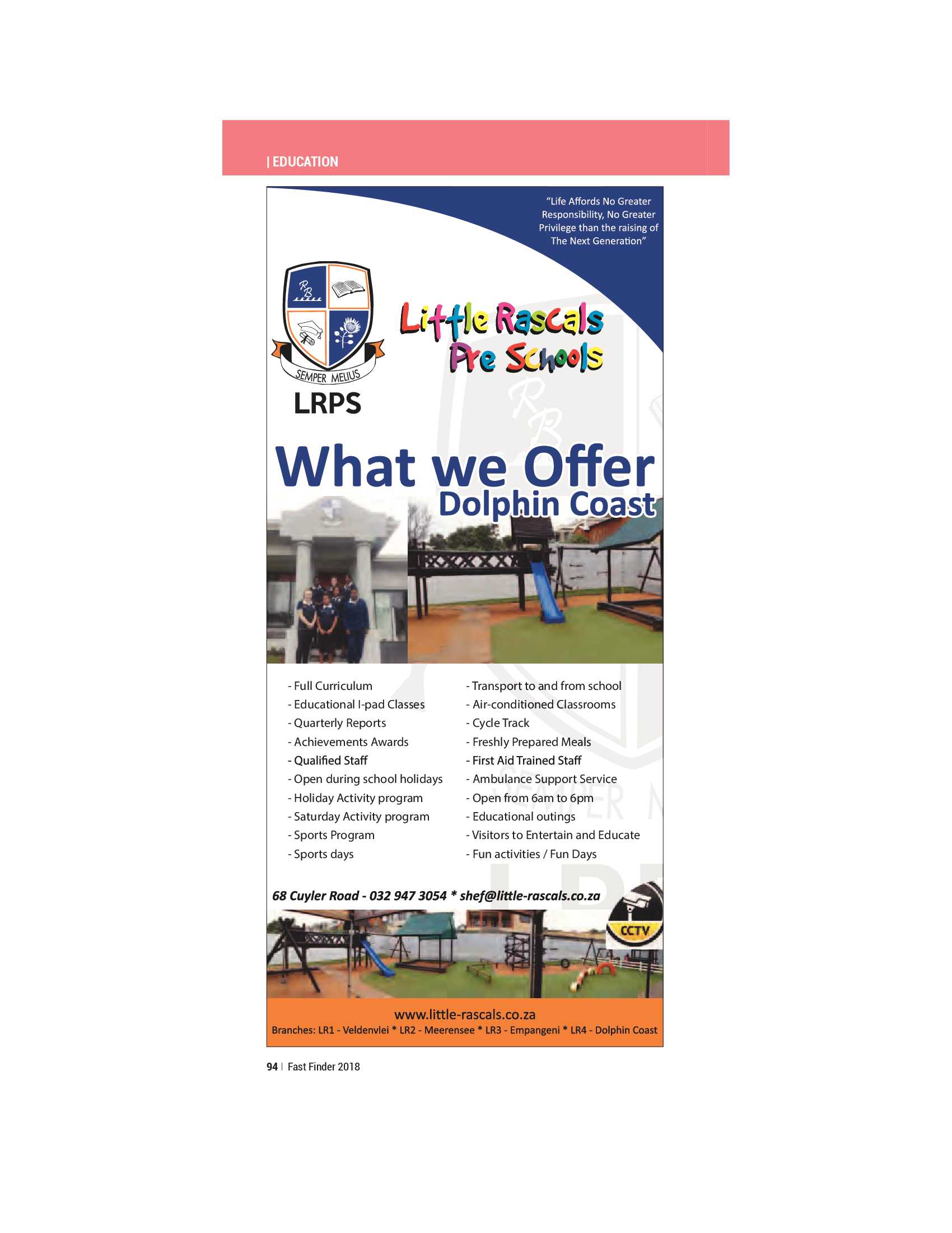 Fast finder June – November 2018 page 96