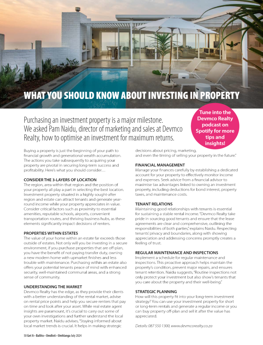 Get It Ballito Umdloti Umhlanga July 2024 page 52