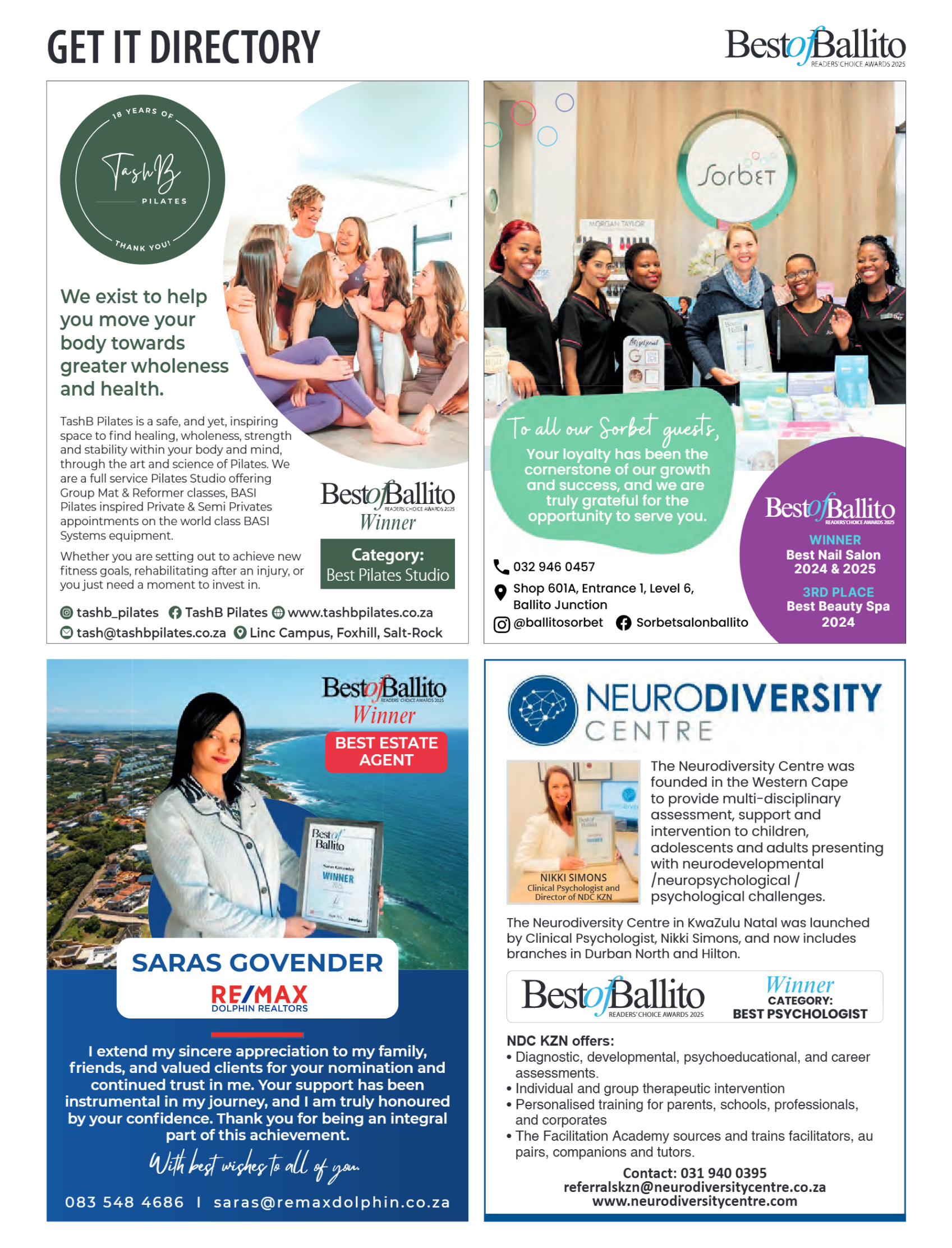 Get It Ballito Umdloti Umhlanga September 2025 page 59