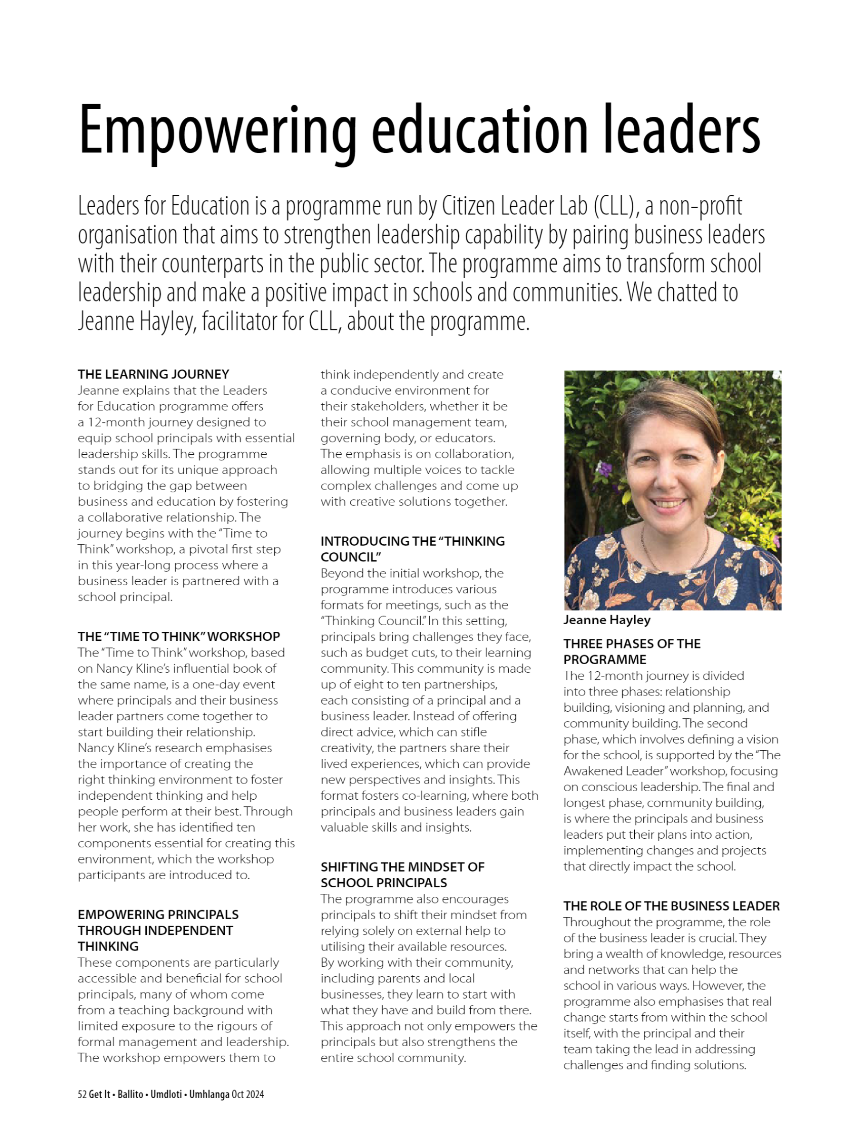 Get It Ballito Umdloti Umhlanga October 2024 page 54