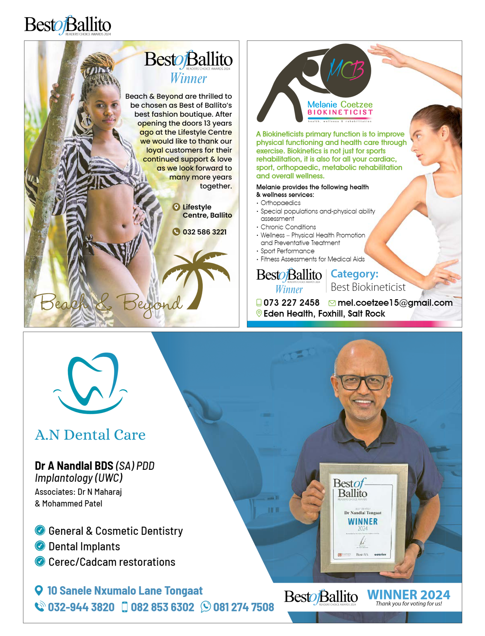 Get It Ballito Umdloti Umhlanga September 2024 page 64