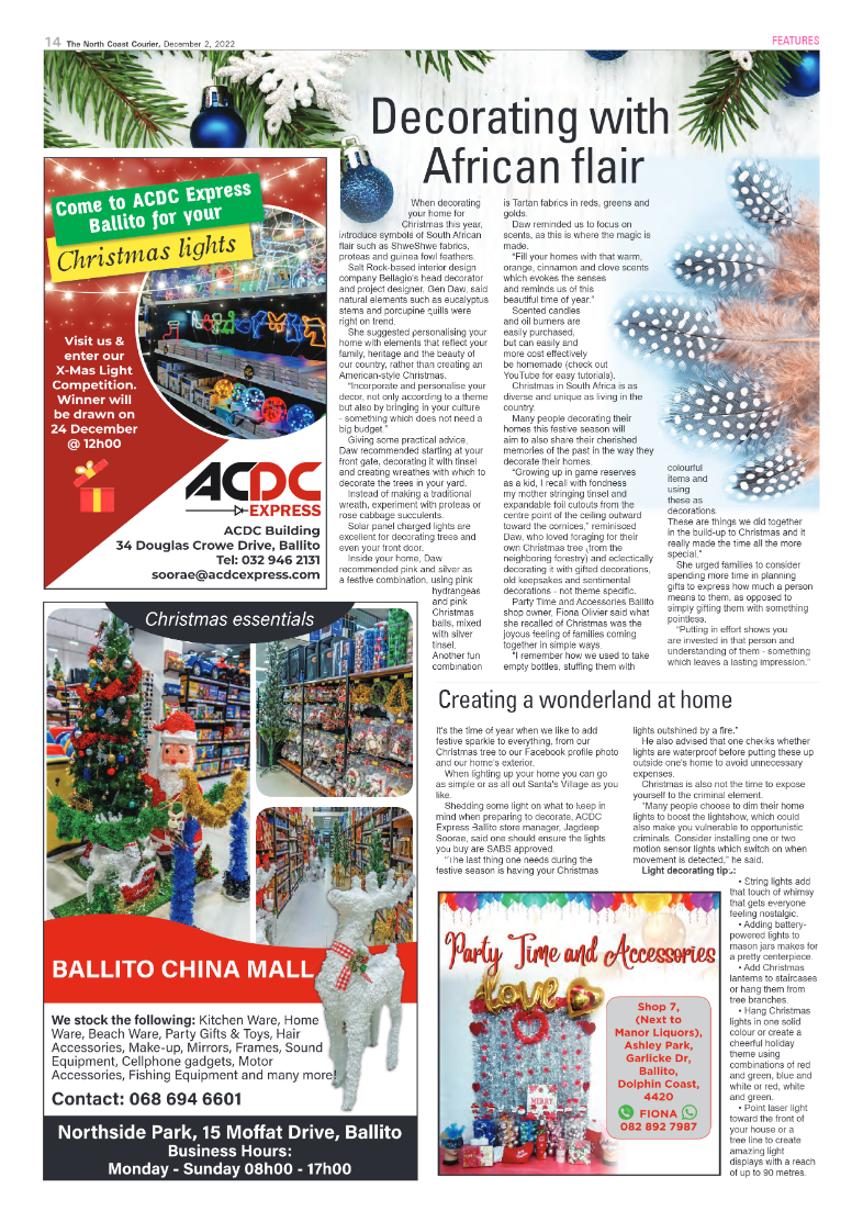 North Coast Courier 02 December page 14