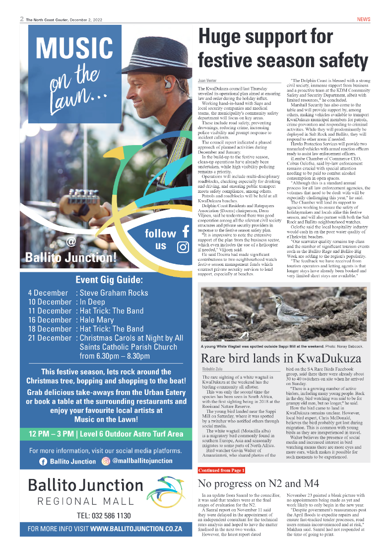 North Coast Courier 02 December page 2
