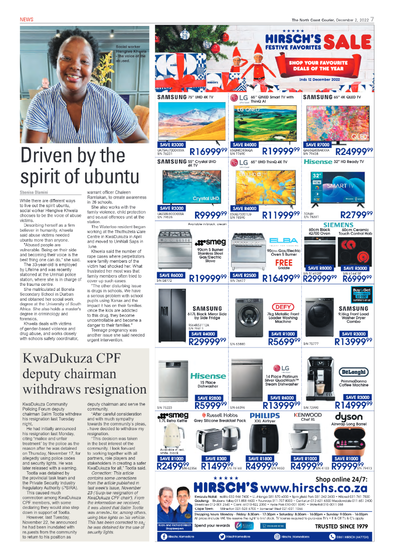 North Coast Courier 02 December page 7