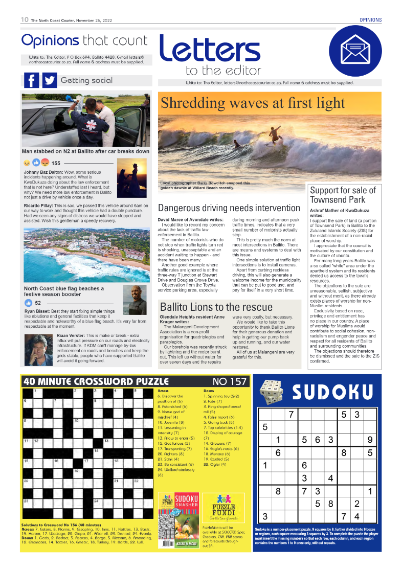 North Coast Courier 25/11/22 page 10