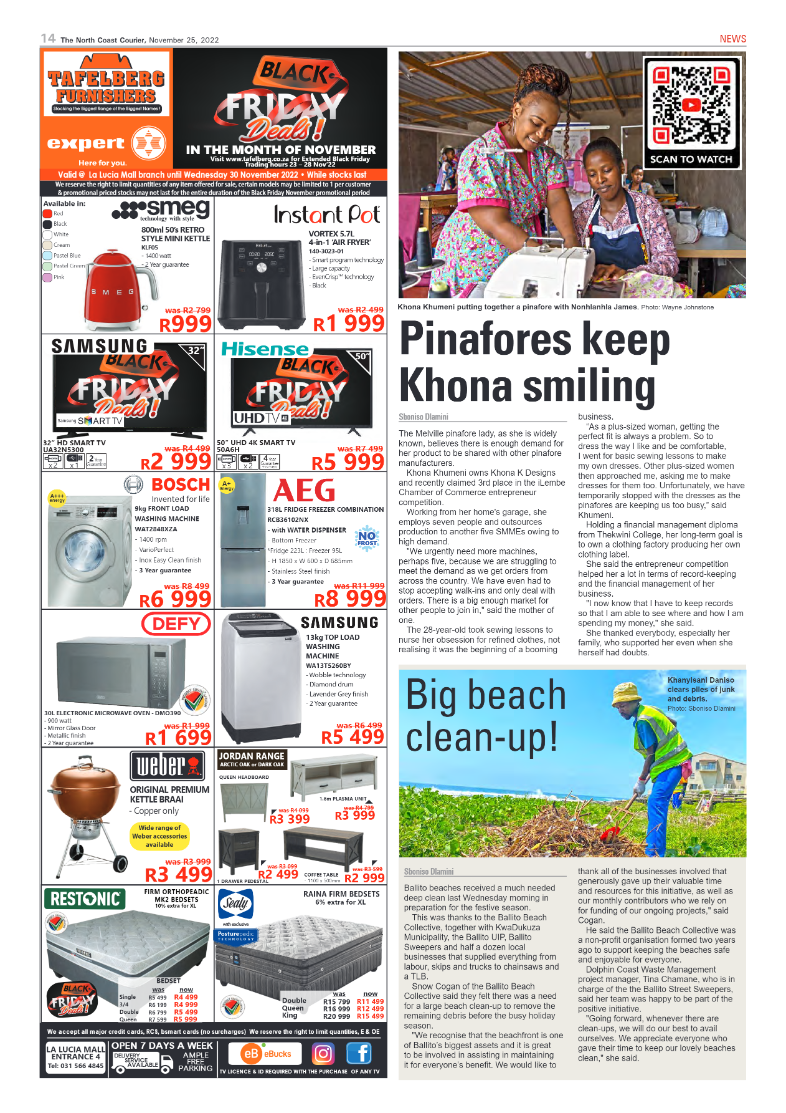 North Coast Courier 25/11/22 page 14