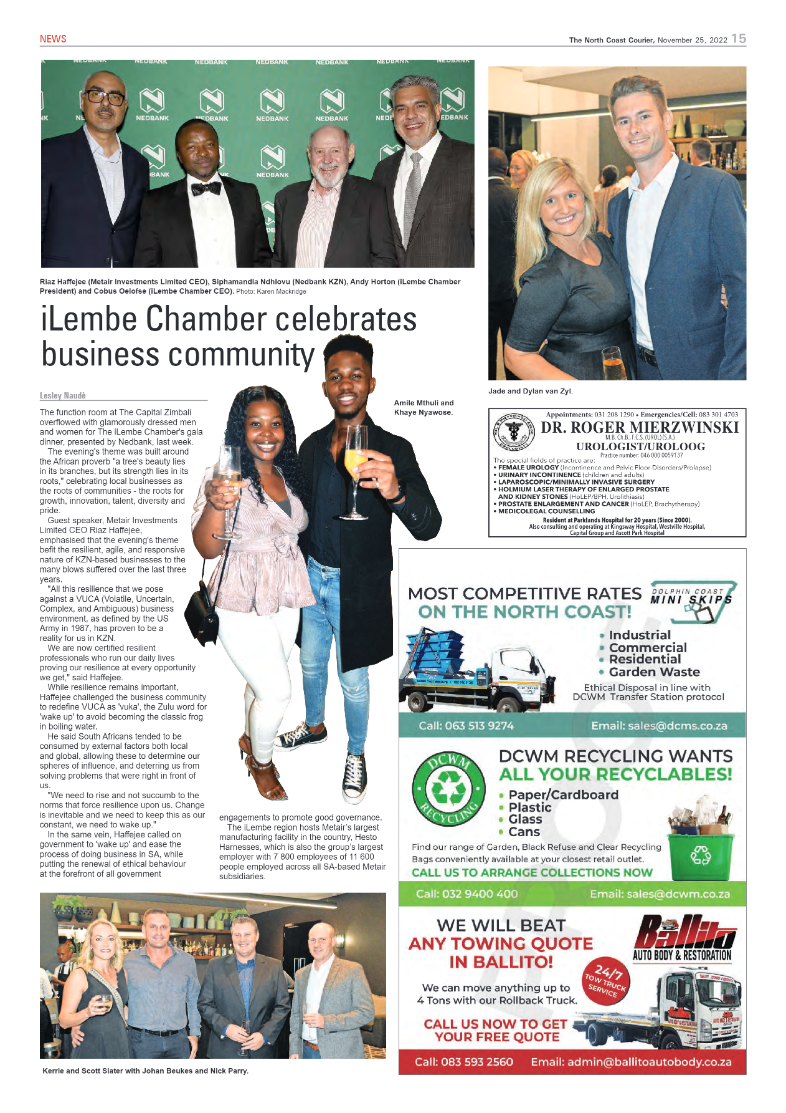 North Coast Courier 25/11/22 page 15