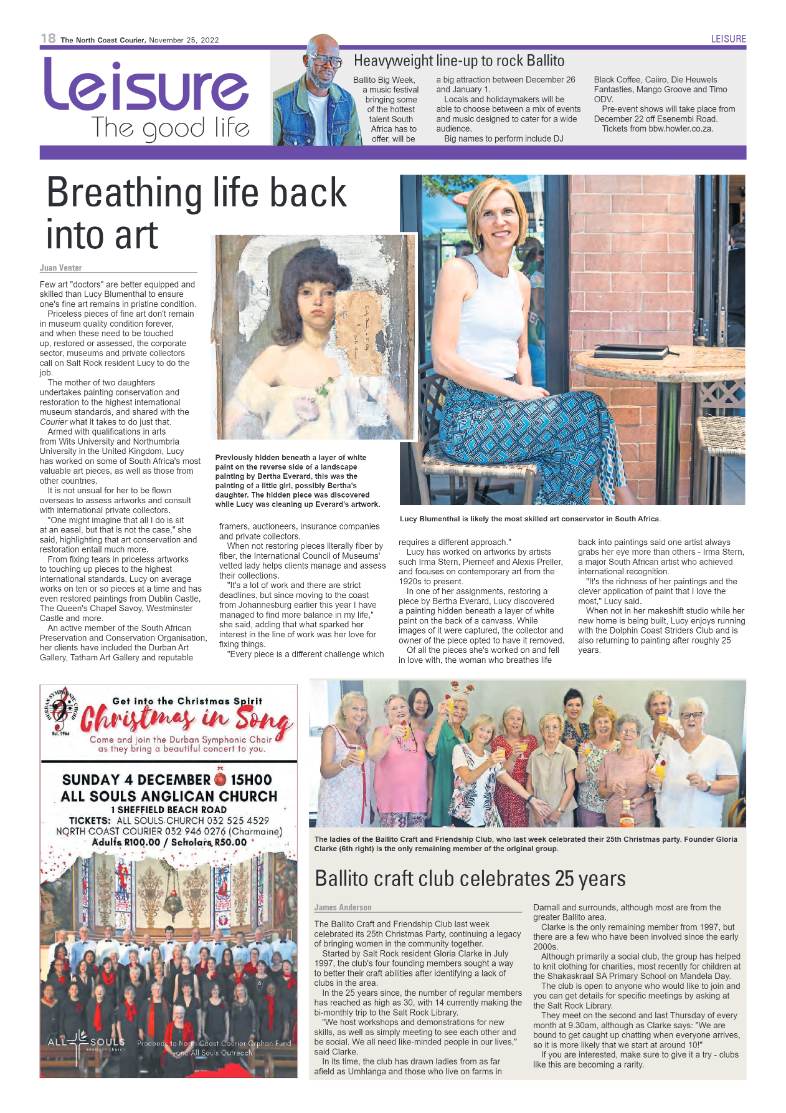North Coast Courier 25/11/22 page 18