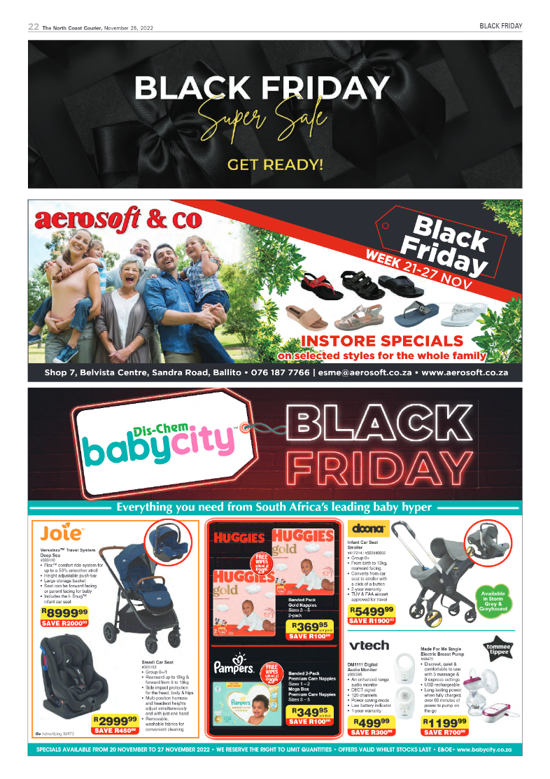 North Coast Courier 25/11/22 page 22