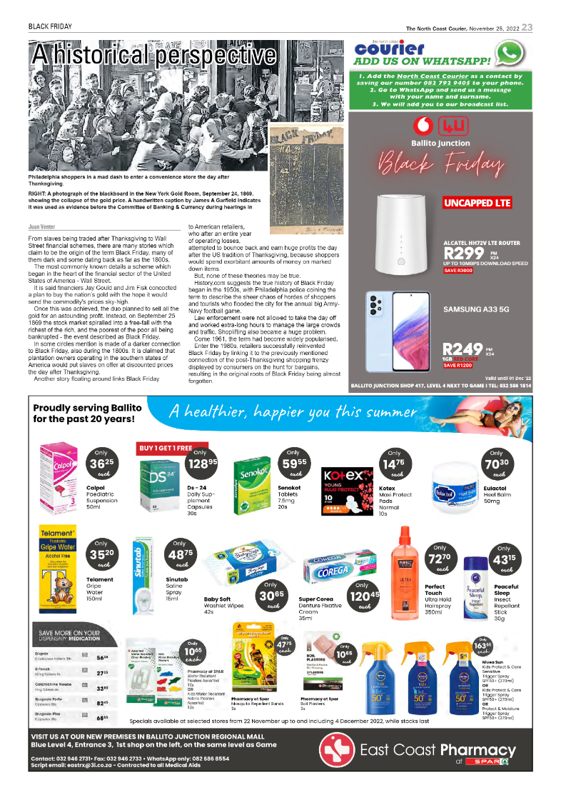 North Coast Courier 25/11/22 page 23