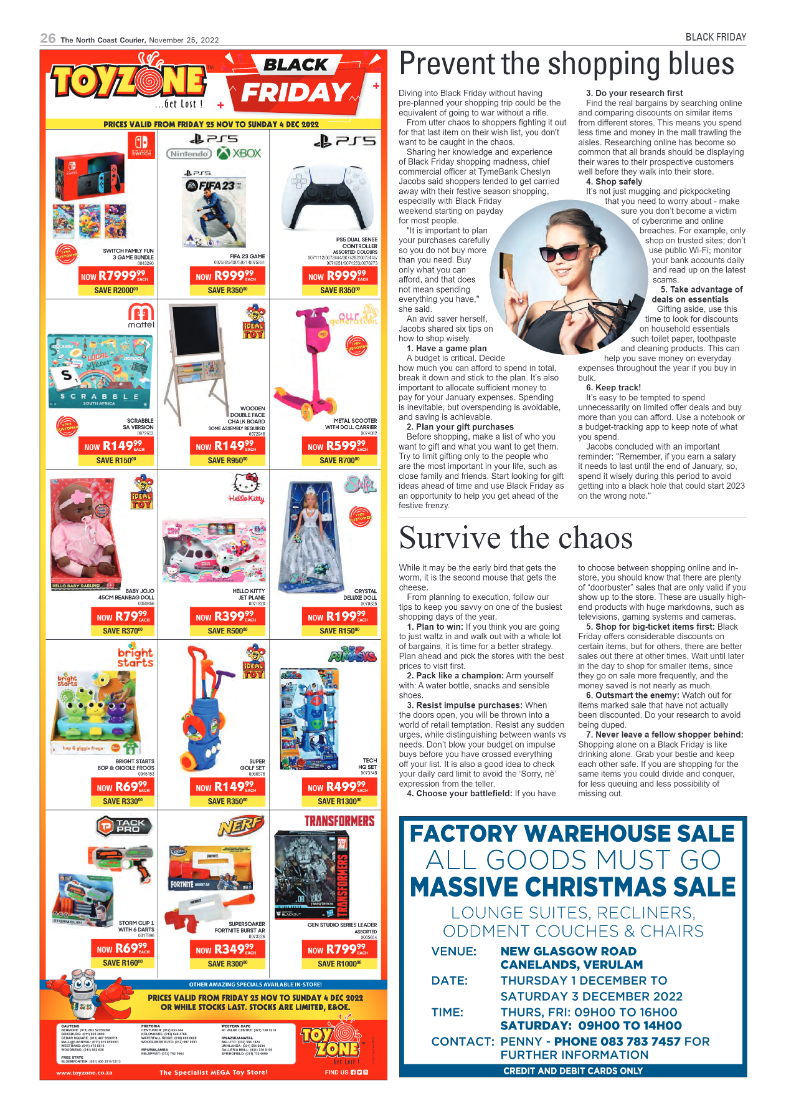North Coast Courier 25/11/22 page 26