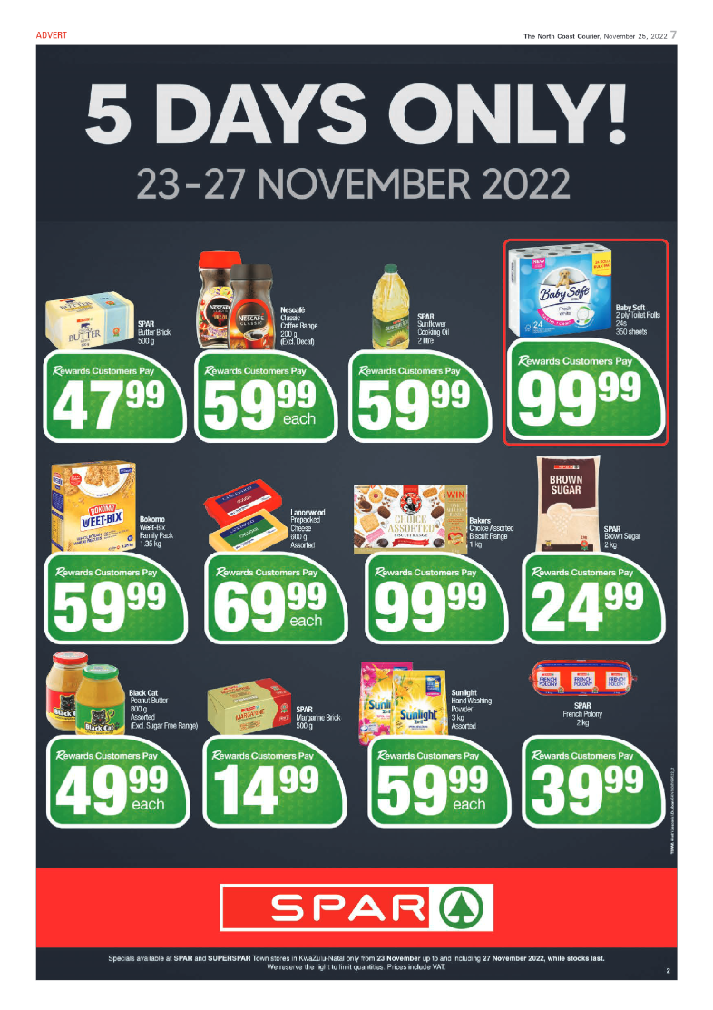 North Coast Courier 25/11/22 page 7